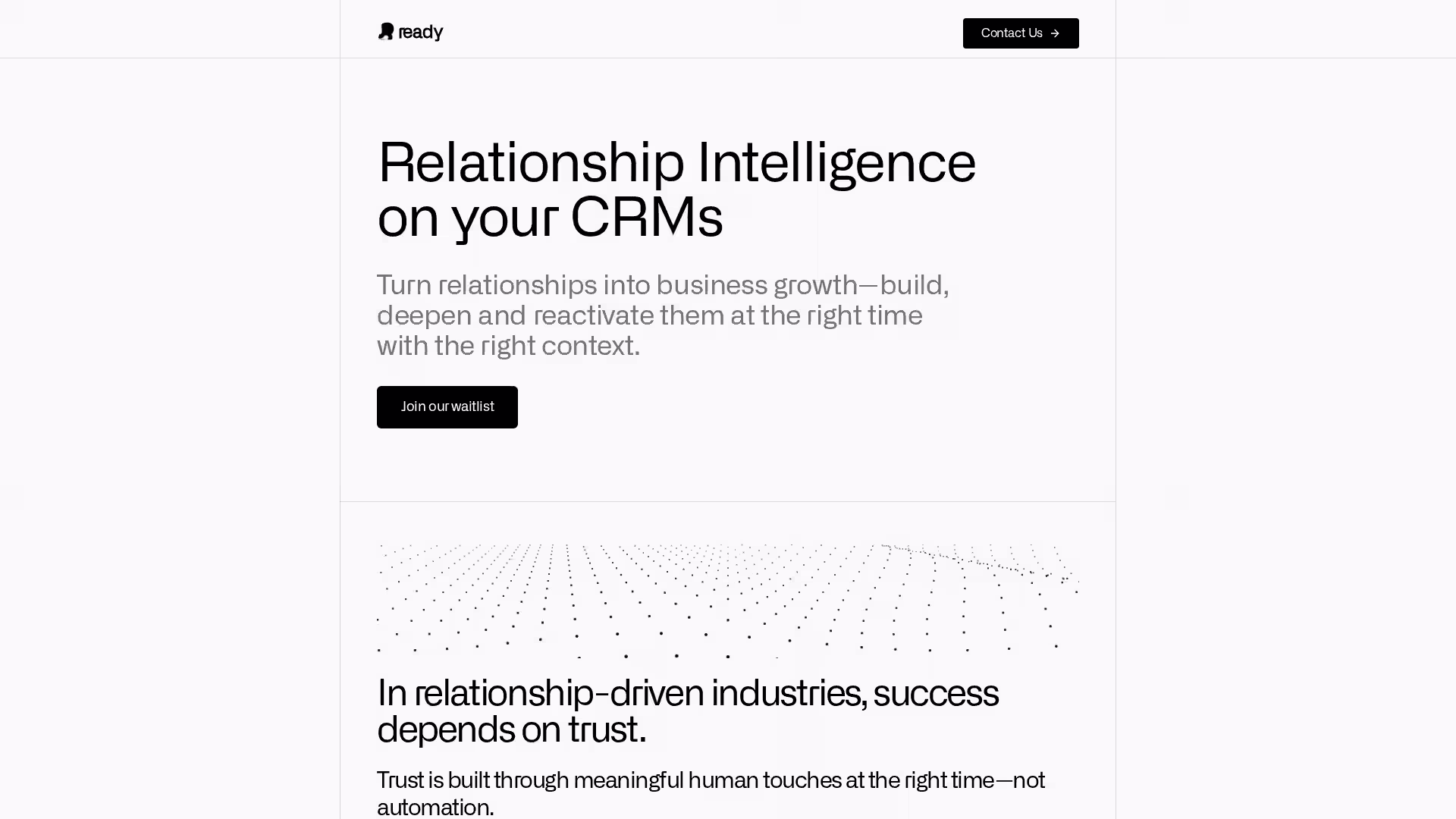 image for Ready Relationship Intelligence image for Ready Relationship Intelligence